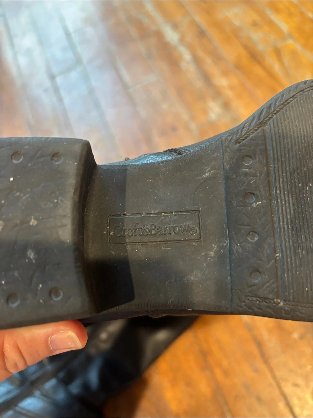 croft & barrow Black Over-the-Knee Riding Boots